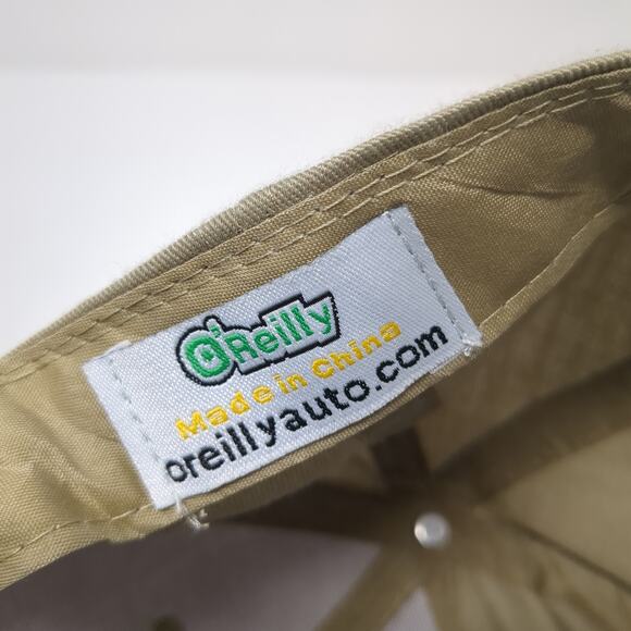 O'Reilly Auto Parts Strapback Baseball Cap Brown OS Adjustable Embroidered - Picture 8 of 8